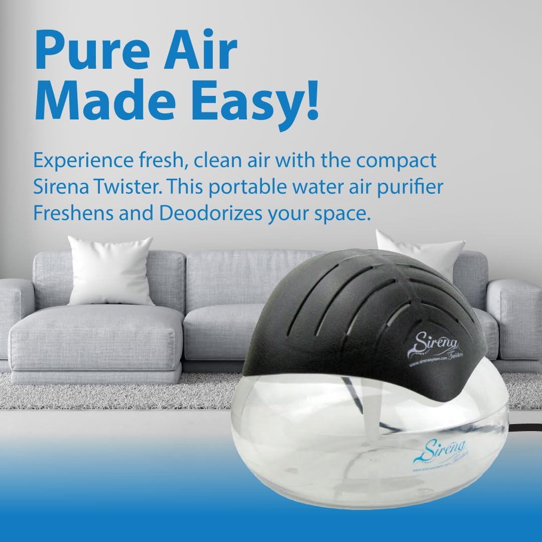 Sirena Twister Water-Based Air Purifier