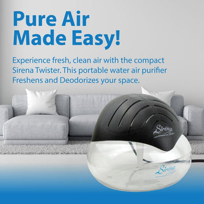 Sirena Twister Water-Based Air Purifier