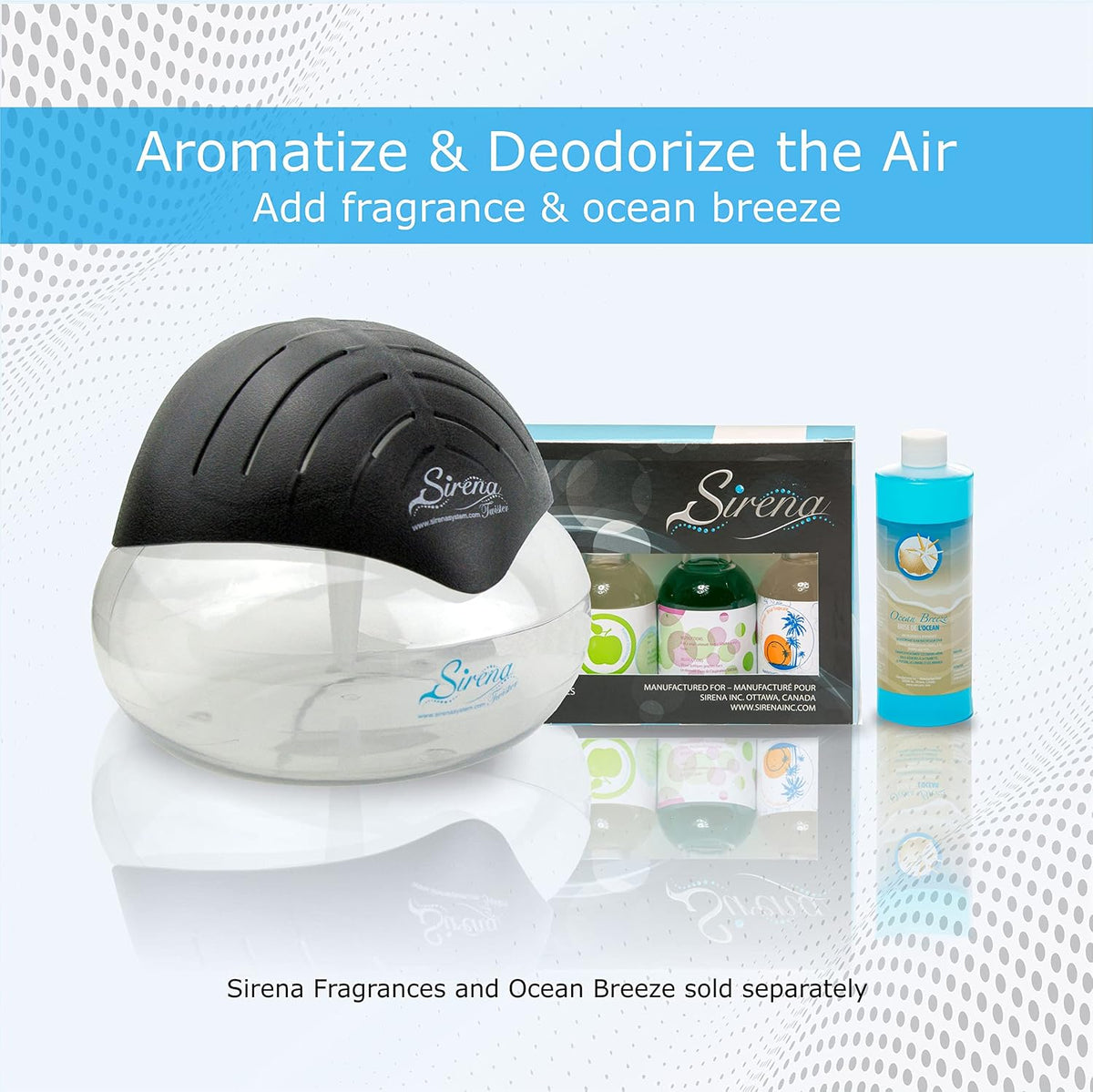 Sirena Twister Water-Based Air Purifier